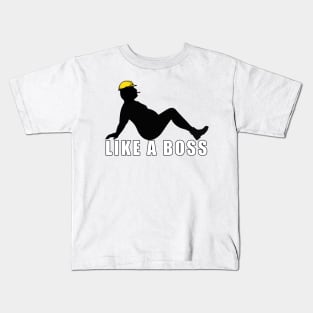 Like A Boss Kids T-Shirt